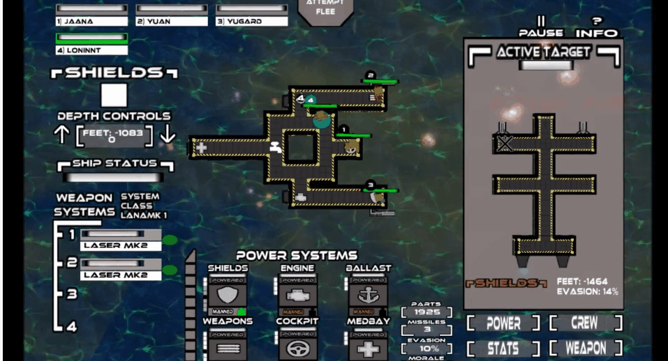 PSI gameplay