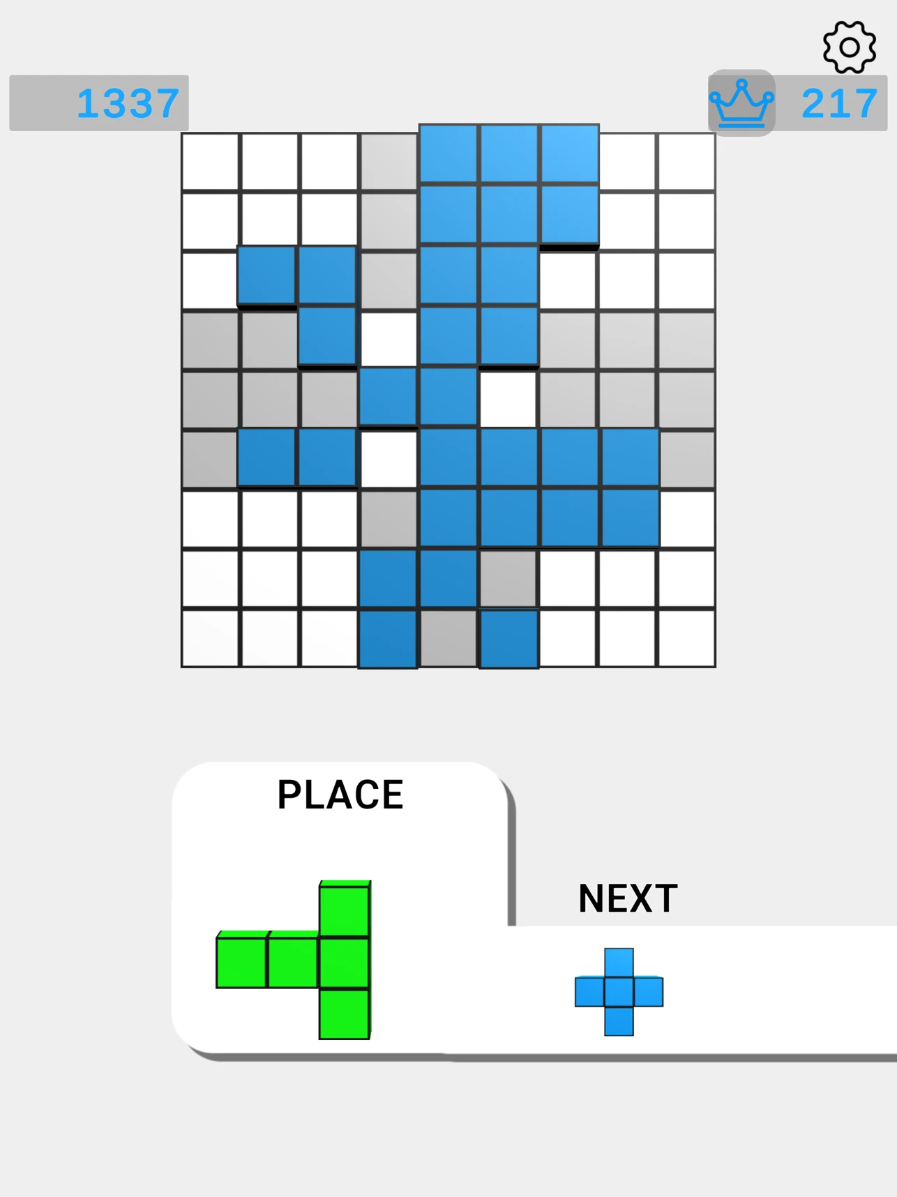 Sudotris gameplay